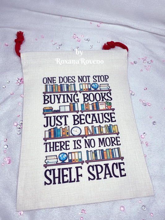 Books because shelf space Santa Sack, Protection Travel Bag