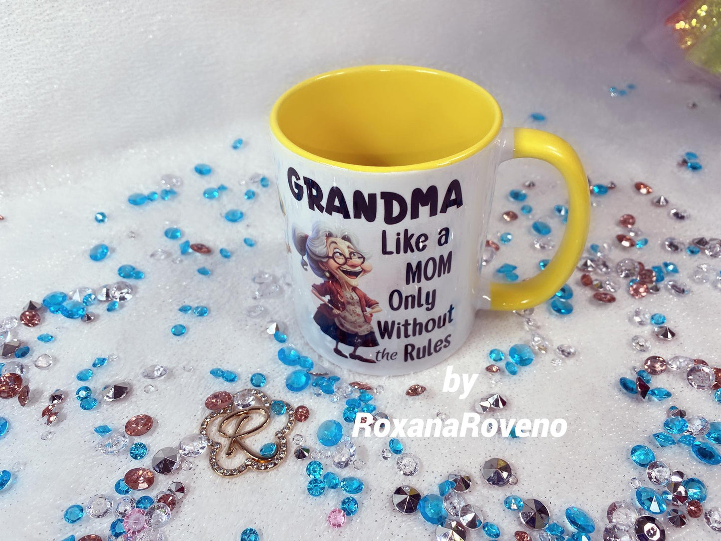 Grandma like a Mom, Funny Quotes, 11oz Mug