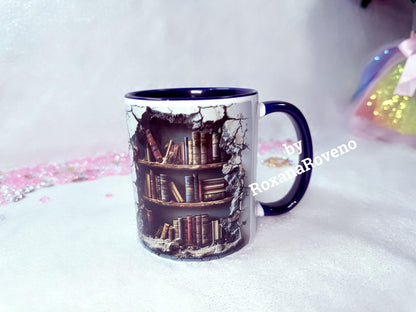 Library, Read More, Book lover 11oz Mug