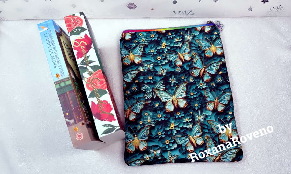 Green Butterfly, Waterproof Book Sleeve