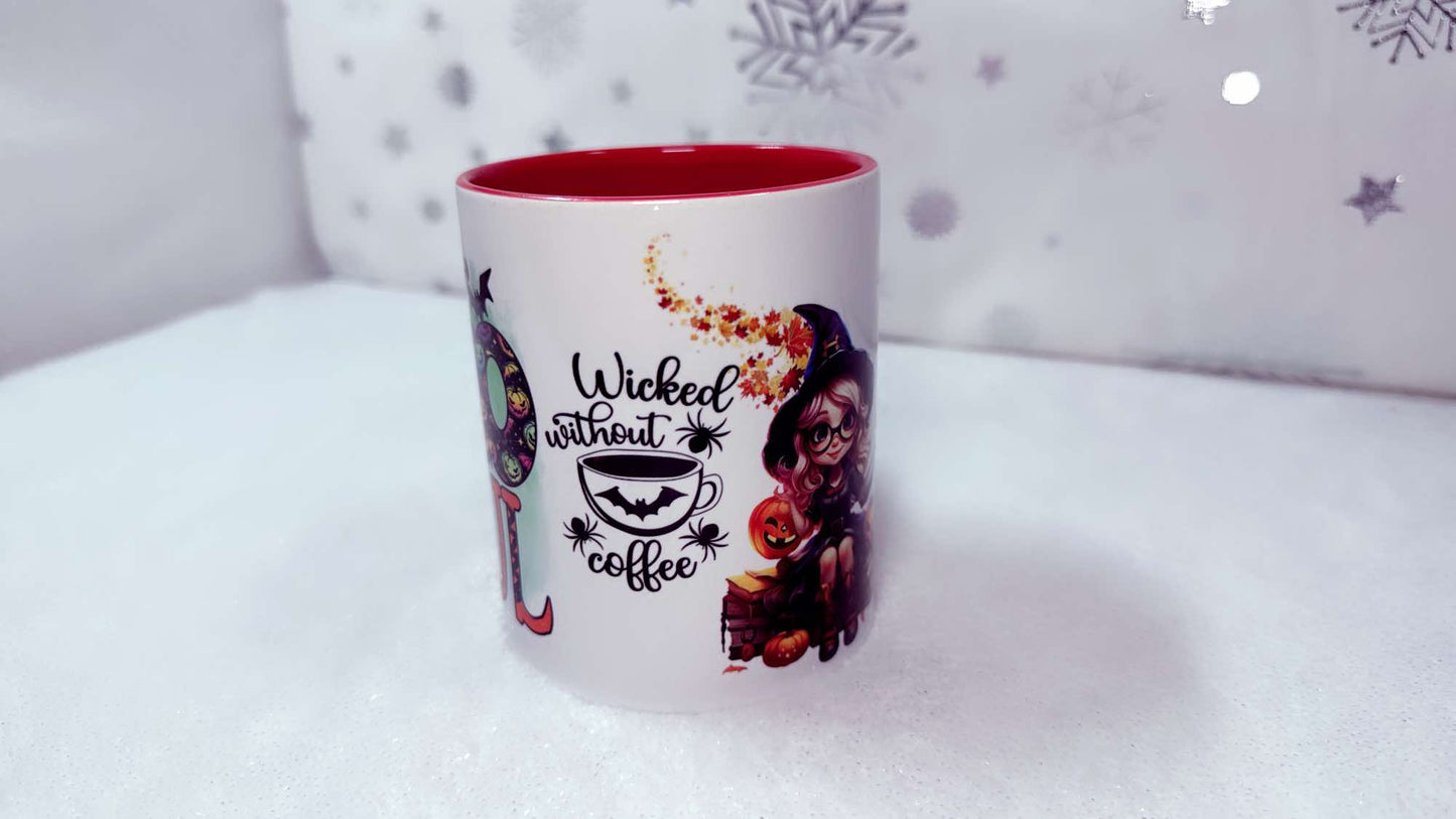 Bootiful, Wicked without coffee, 11oz Mug