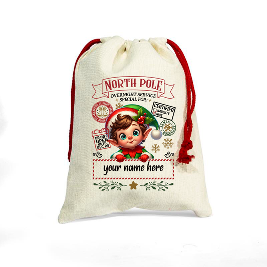 Elf Santa Sack, Protection Travel Bag