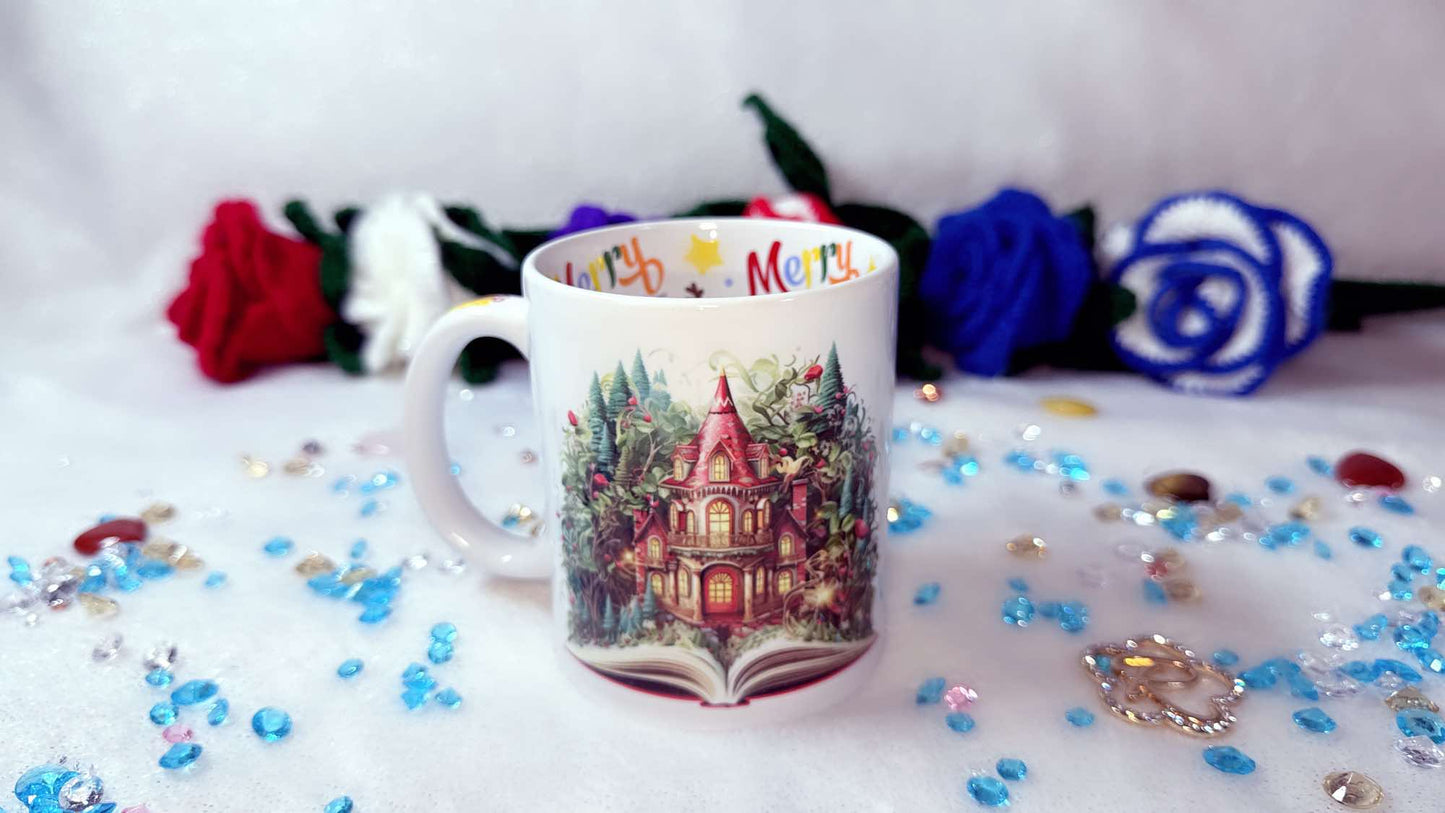 Hot Cocoa, Cozy Blankets, Christmas Movies, 11oz Mug