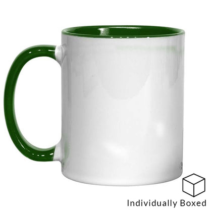 Just a Girl who Loves Green, book and coffee, 11oz Mug